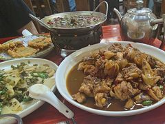 -芦茨金富饭庄·25年老字号·专做稻草鸡