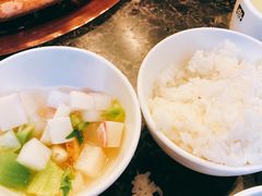 米饭配酸菜-老码头火锅(玉林店)