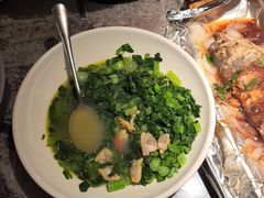 蛤肉菜心-新白鹿餐厅(松江开元地中海店)