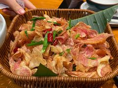 炸洋芋-老滇山寨•云南特色菜•地方菜•民族风情歌舞表演(金碧店)