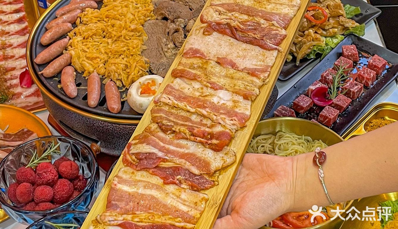 在杭州也可以吃到超香的东北大包饭‼东北烤肉嘎嘎香