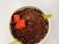 红豆炼乳刨冰-梁子刨冰王&梁小糖(王顶堤店)