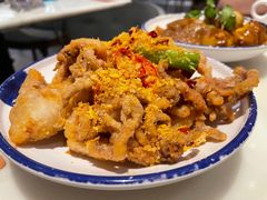 椒盐鲜鱿-石板街港澳冰室(天环店)