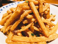 咸蛋黄茄子-吃饭皇帝大土家民族菜(正大广场店)