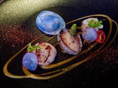 新西兰蓝鲍鱼带子-wann lounge 低温慢煮牛排·清吧
