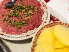 贡菜牛肉滑-陈艳红火锅菜·冒菜(簋街店)