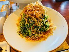 巧拌豆苗-四季民福烤鸭店(前门廊房二条店)