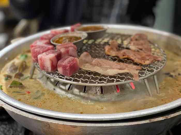 煎水记东南亚烧烤火锅-"煎水记火锅位于江岸区长春路55号八路军办.