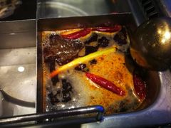 清油麻辣锅底-海底捞火锅(凯德广场店)