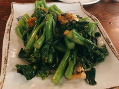 油渣炒菜心-利杨记·本味轩粥坊·烧烤(宝体店)