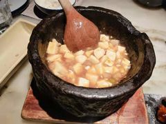 石锅鸡汤豆腐-绿茶餐厅(光谷世界城步行街店)