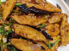 穆鑫楼炸茄子-穆鑫楼食府