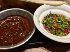 石磨豆腐双味料碟-金掌勺·锅包肉(广渠门店)