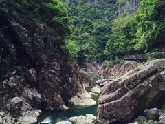 -楠溪江石桅岩
