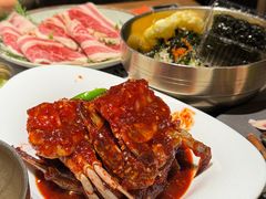 -草家酱蟹炭火烤肉店(珲春南路一店)