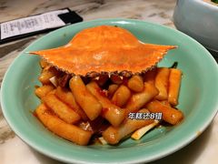梭子蟹炒年糕-弄堂里(西溪龙湖天街店)