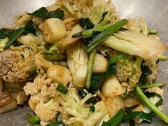 干锅有机菜花-喜盈门特色烤鸭(胜利店)