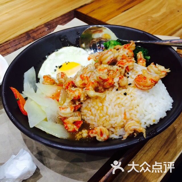 麻辣小龙虾盖饭
