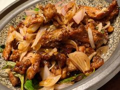 葱爆羊肉-花开餐厅(环湖中路店)