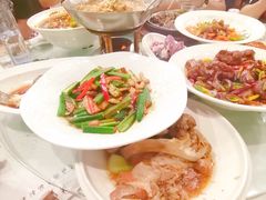 清炒秋葵-红高粱大酒店(宁山东路店)