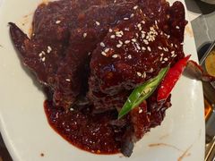 -草家酱蟹炭火烤肉店(珲春南路一店)