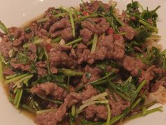 香菜摔打鲜牛肉-桂满陇·杭州饭店(清河万象店)