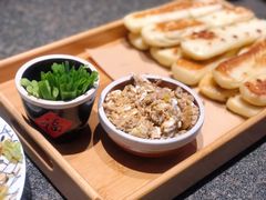 虾酱卷子-渔民船说·北塘海鲜·天津菜·海肠捞饭(北塘古镇店)