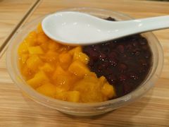 红豆芒果双皮奶-芬芳甜品(体育东横街店)