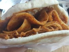 夹馍-刘大饼香辣土豆片夹馍(鱼化店)