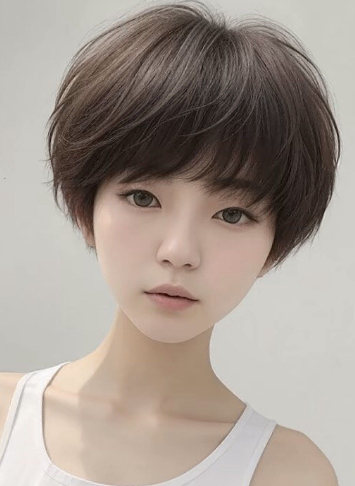 清新短发怎么剪