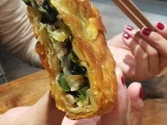 韭菜牛肉-贾五油糊馅