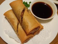 鸡丝鲜虾春卷-鼎泰丰(德基广场店)