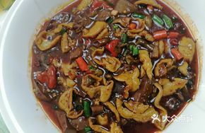Pork Blood and Intestine Stew
