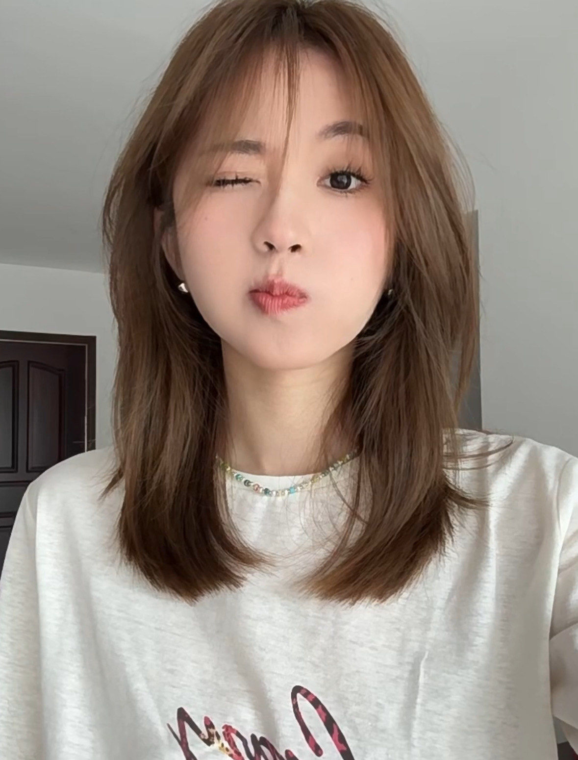 这发型有点好看哦 客照📸#少女感锁骨发