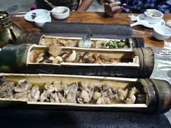 土猪肉香菇-竹泉农庄·竹筒饭(从化店)