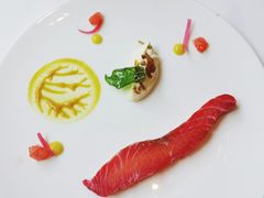 烟熏三文鱼混合芥末酱-福楼法餐厅FLO