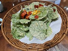 香炸桑叶-土灶头·土菜文化的传承者(西演茅店)
