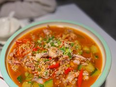 尖椒仔姜爆美蛙-陶苏·品味融合川菜(龙湖源著天街店)