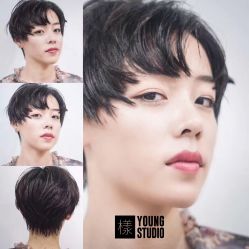 -INS羽毛接发·巴黎画染