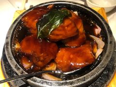 石锅烹银鳕鱼-玫瑰厅上海菜(兴国路店)