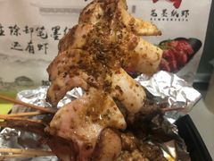 烤大鱿鱼-笔墨纸虾之烧烤海鲜虾尾(好爱广场店)