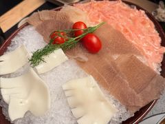黄喉鸭肠毛肚三拼-山缓缓火锅(上海闵行龙湖店)