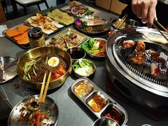 -围炉肉舍•炭烤活鳗•丹东海鲜烤肉(步行街店)