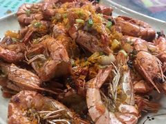 椒盐大虾-四川人郑霞海鲜