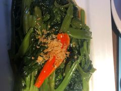 秘制虾酱炒空心菜-帕蓝·暹罗料理(曲阳店)