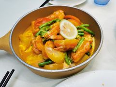 青柠咖喱虾-春暖花开(西溪店)