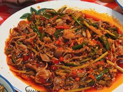 火爆泡椒双脆-荆九爷爆炒桥头三嫩(夫子庙店)