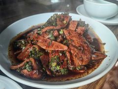 雪菜猪肝-双塔老饭店