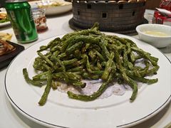 干锅豇豆-郭记家常菜下水馆