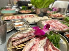 -围炉肉舍•炭烤活鳗•丹东海鲜烤肉(步行街店)